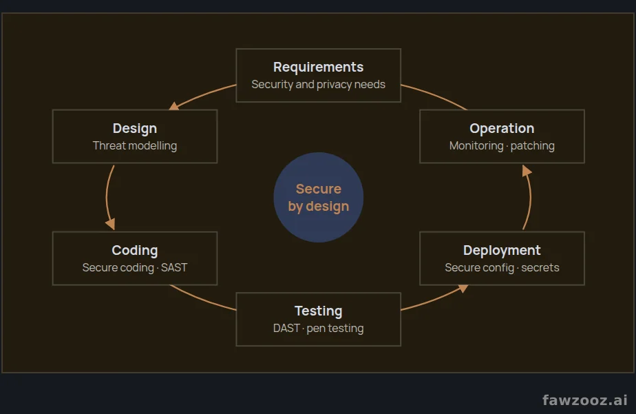 Security at every stage of the software development life cycle