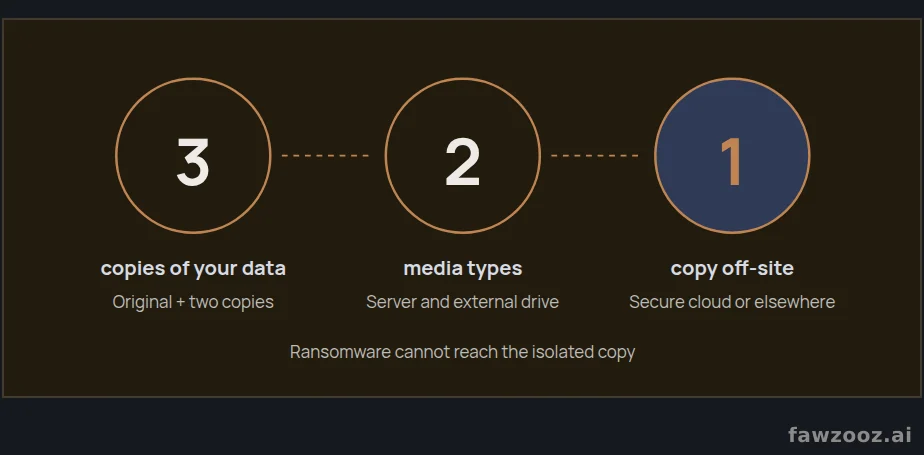 The 3-2-1 backup rule