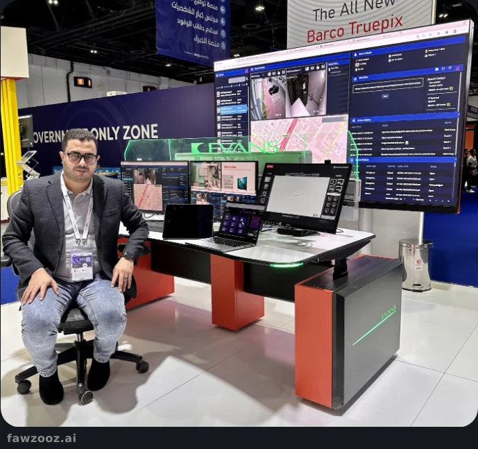 على منصة تحكم RAMsys — البنية وهي تعمل مباشرة، كما يراها المشغّل تماماً