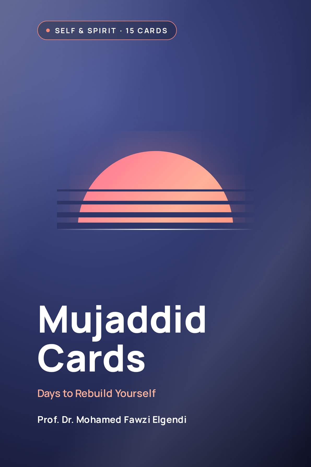 Mujaddid Cards · Days to Rebuild Yourself