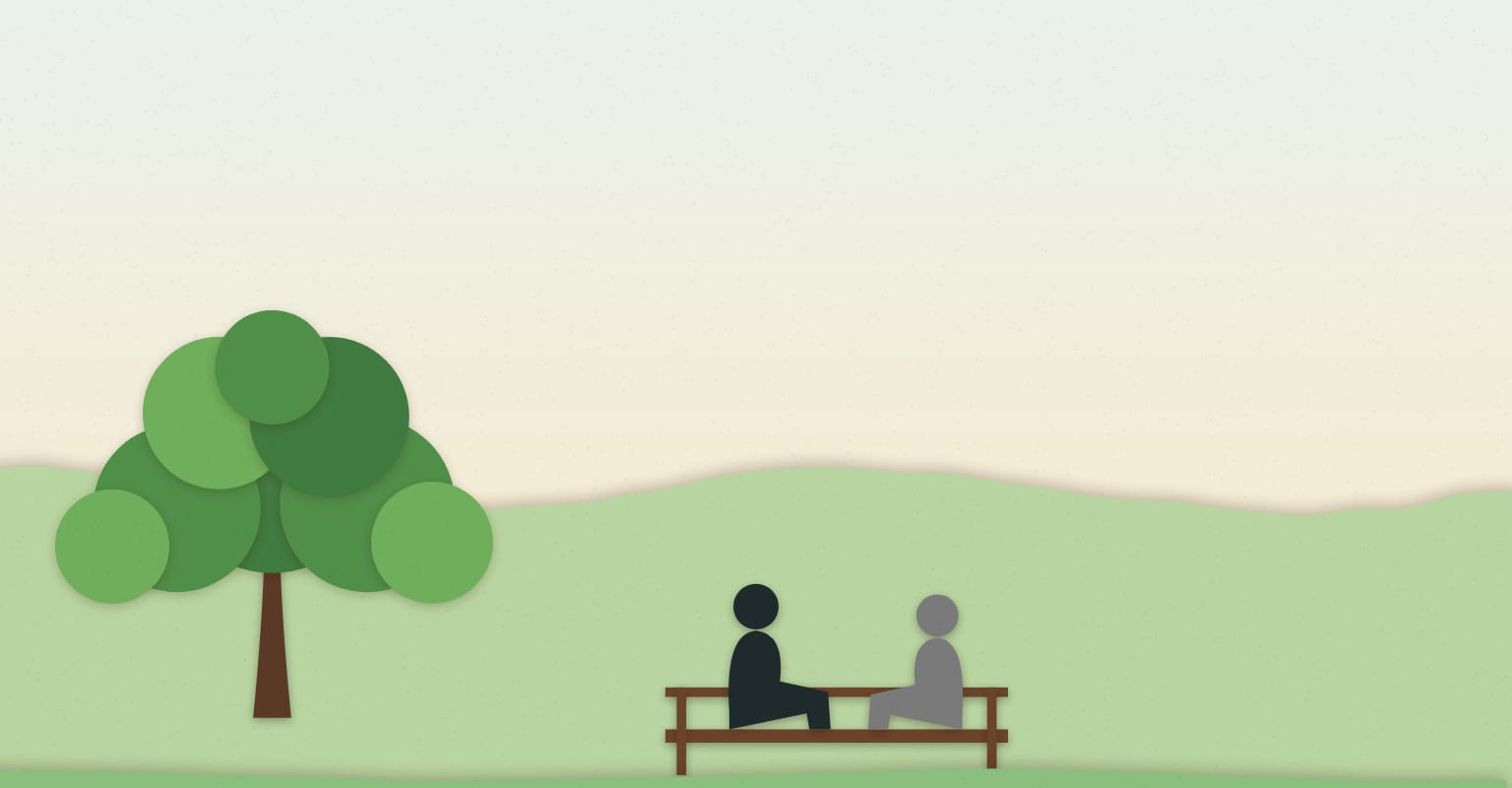 A drawing from the story “Connecting Gently”