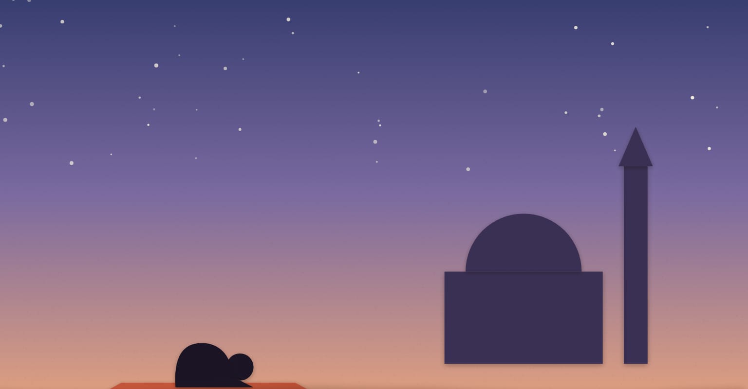 A drawing from the story “Returning to Prayer”